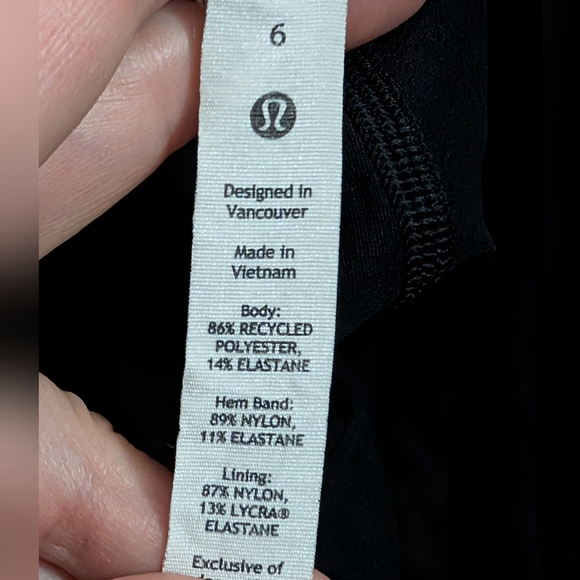 Lululemon Hotty Hot High-Rise Skirt, Black - Picture 8 of 9